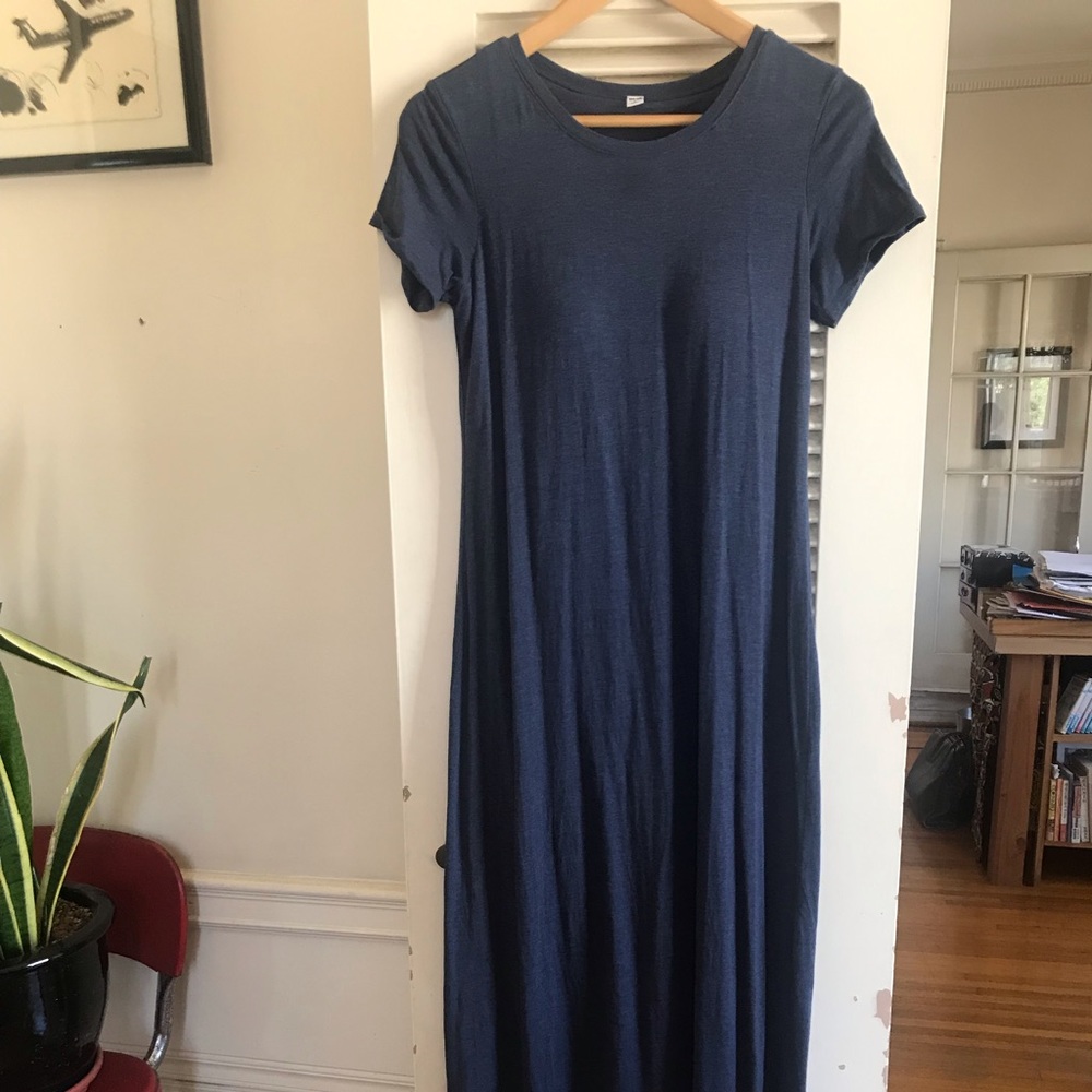 Uniqlo T-Shirt Dress with Built-In Bra